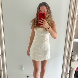 Zara White Mini Dress